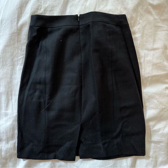 J. Crew Wool Suiting Pencil Skirt Size Small - Picture 2 of 4